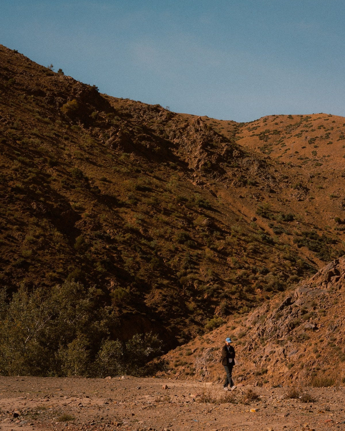 Arid valley