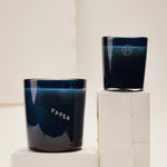 Paper Double Wick Handblown Candle