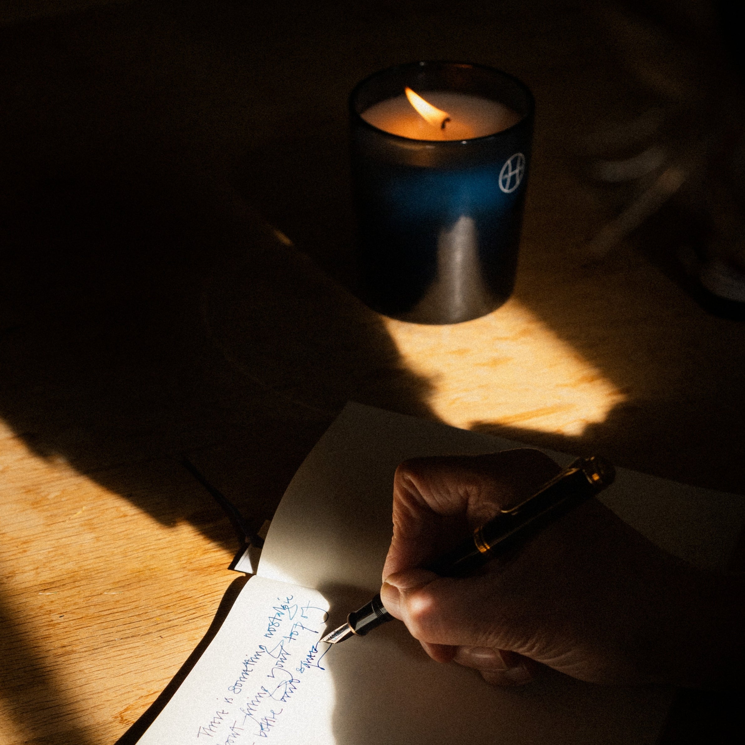 Paper Handblown Refillable Candle